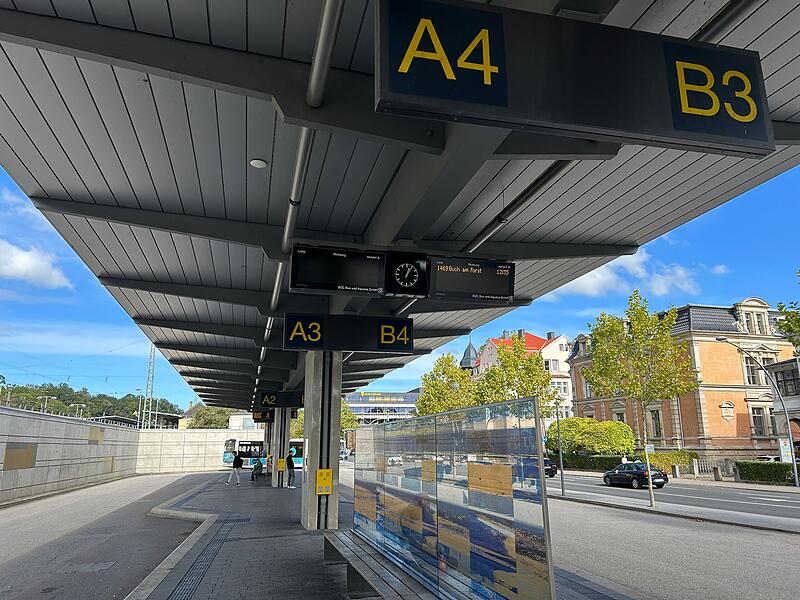 ZOB Coburg Für mehr Sicherheit in Coburg: Sowohl hier am ZOB als auch am benachbarten Bahnhofsvorplatz soll es künftig eine Videoüberwachung geben.