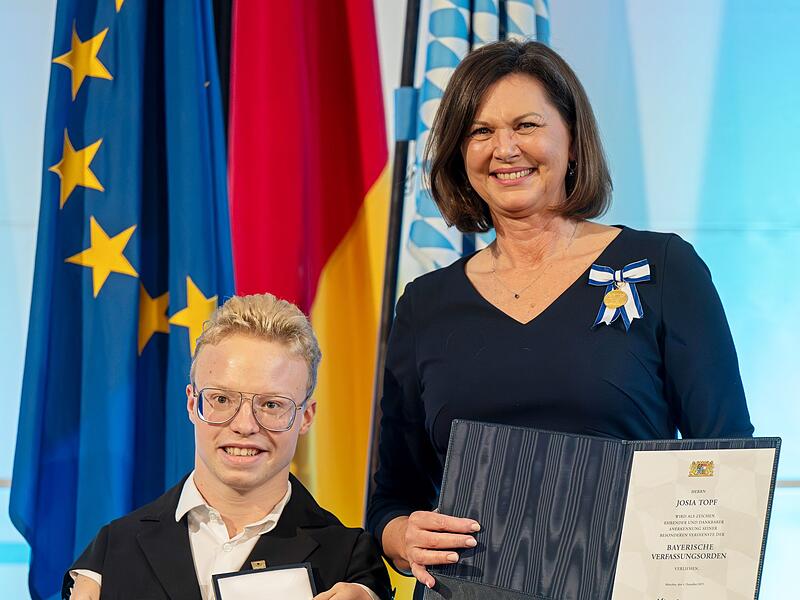 Verleihung des bayerischen Verfassungsordens