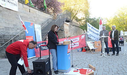 Mai-Kundgebung in Kronach