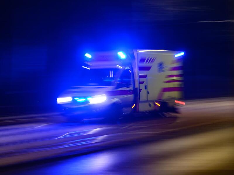 Rettungswagen im Einsatz