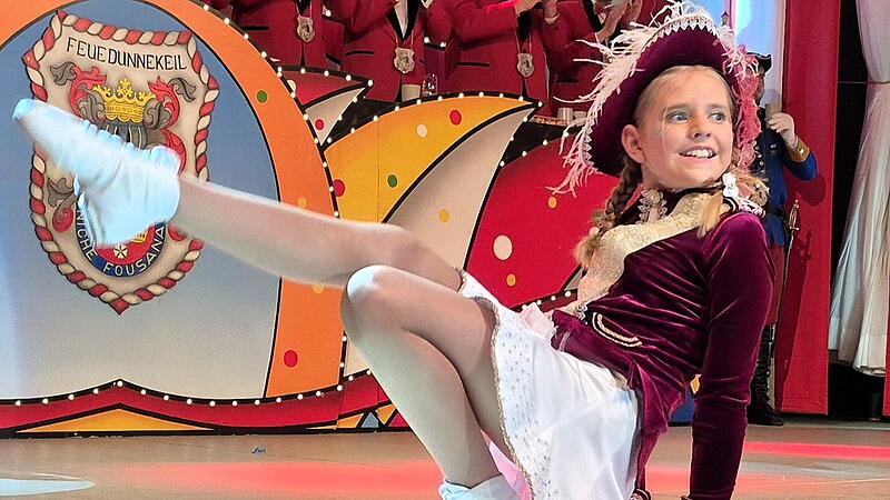 Mia Sesselmann gl&auml;nzte auch in diesem Jahr als Solo-Mariechen