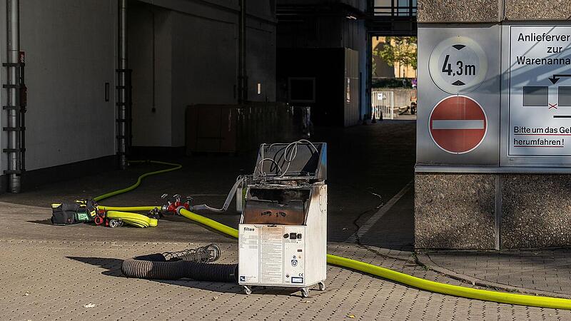 Brand bei den Stadtwerken Bamberg – Mitarbeiter muss behandelt werden Brand bei den Stadtwerken Bamberg – Mitarbeiter muss behandelt werden