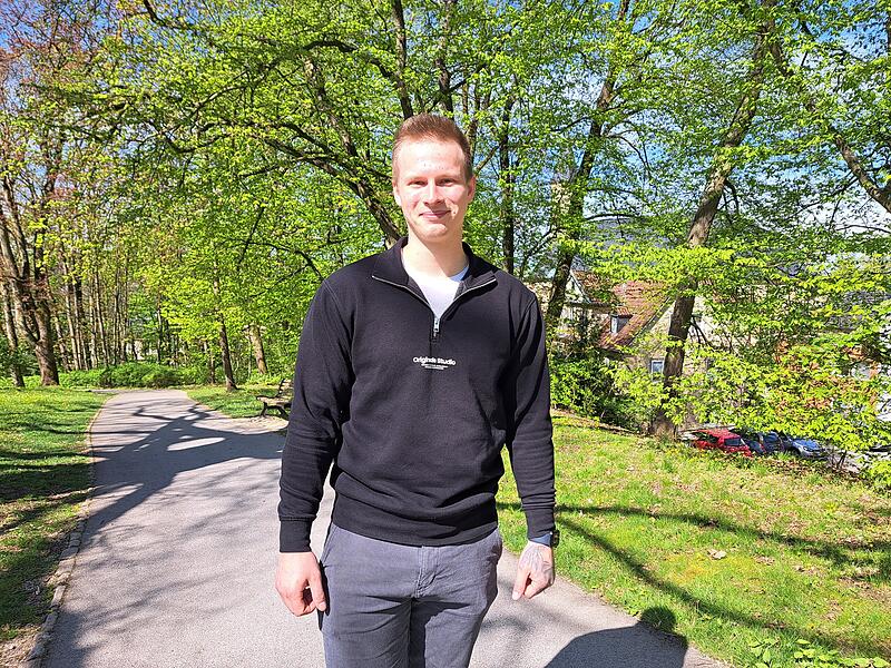 Tim Hausdörfer ist Gründungsmitglied des Cannabis Social Clubs in Coburg. Tim Hausdörfer ist Gründungsmitglied des Cannabis Social Clubs in Coburg.