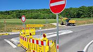Nach Weilersbach gibt es von der Retterner Kanzel weiterhin kein durchkommen.
