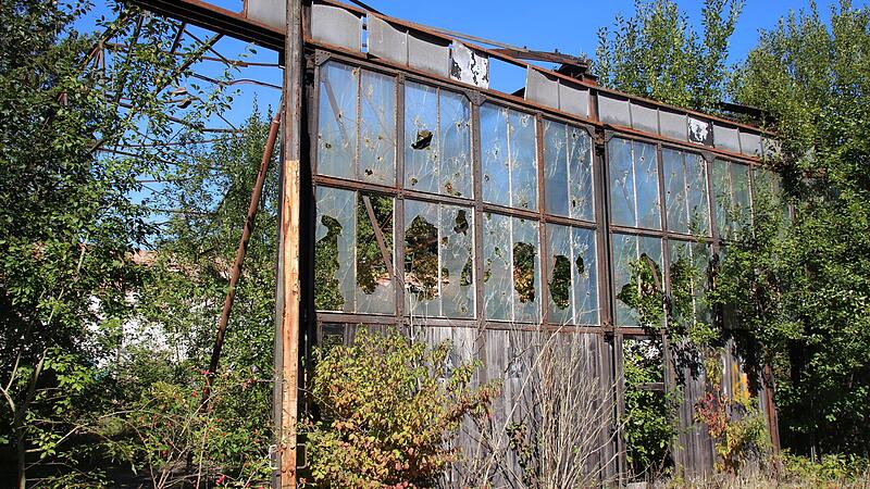 Der Alte Lokschuppen in Coburg ist l&auml;ngst zu einem Lost Place geworden.
