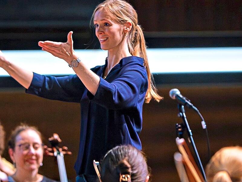 Magdalena Klein leitet erneut das Orchesterprojekt Kronach Klassik 2026.Mathias R&uuml;mmler