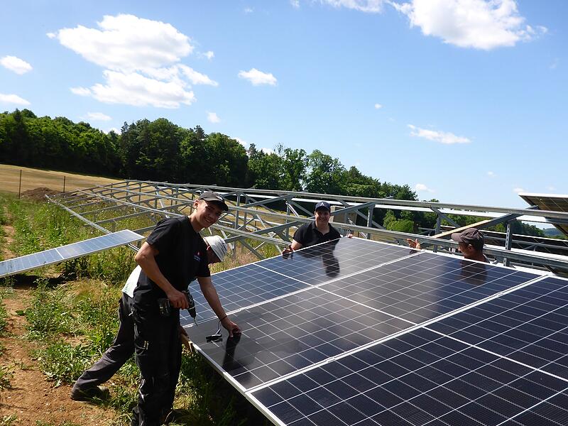Solaranlage bei CNC Hofmann in HaidhofForchheim & Fränkische Schweiz