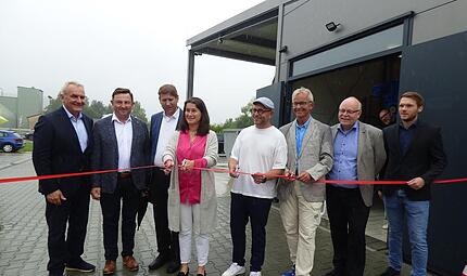 Das Archivbild zeigt die Einweihung der Klärschlammentwässerungsanlage in der Kläranlage Ebermannstadt.Forchheim & Fränkische Schweiz Das Archivbild zeigt die Einweihung der Klärschlammentwässerungsanlage in der Kläranlage Ebermannstadt.