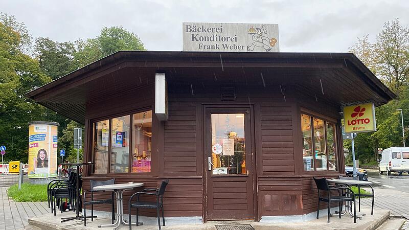 Ende einer langen Familientradition: Die Bäckerei und Konditorei Weber in Coburg schließt Ende des Jahres – hier der Kiosk am ehemaligen DSZ in der Leopoldstraße