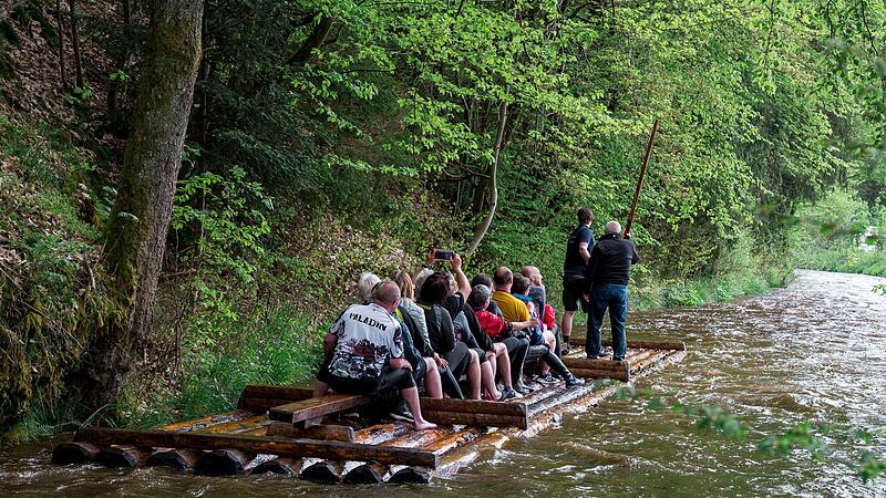 Flo&szlig;saison im Frankenwald