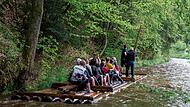 Floßsaison im Frankenwald Floßsaison im Frankenwald
