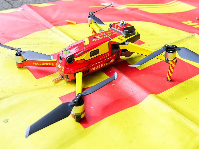 Feuerwehrdrohne