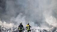 Böschungsbrand bei Sauerlach und Hofolding Böschungsbrand bei Sauerlach und Hofolding