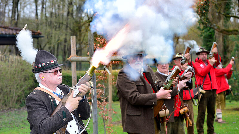 B&ouml;llersch&uuml;tzen in Aktion