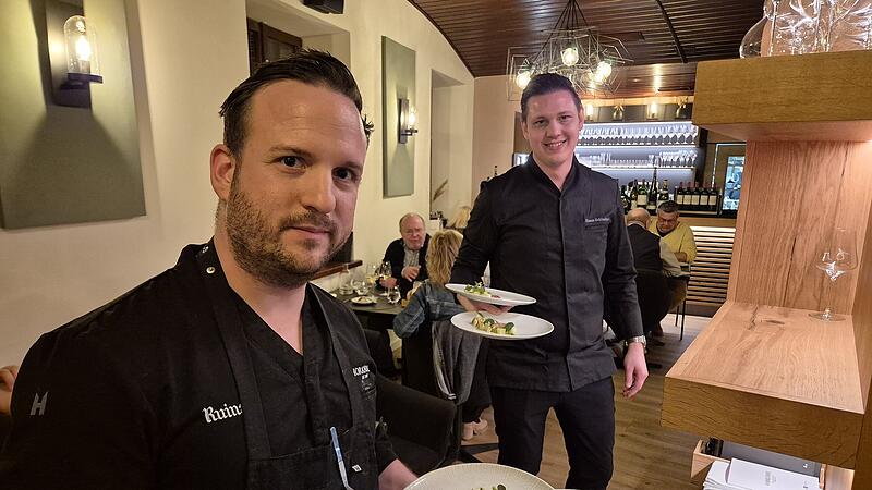 Fabio Galizia (links) und Simon Schlachter im Vita in Bamberg