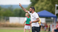 Michael Finster steht mit seinem TSV Knetzgau in Trappstadt unter Druck.