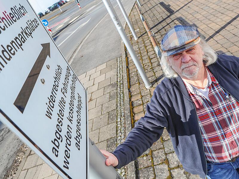 Der Bamberger Heinz Jung wehrt sich gegen Falschparker-Abzocke.