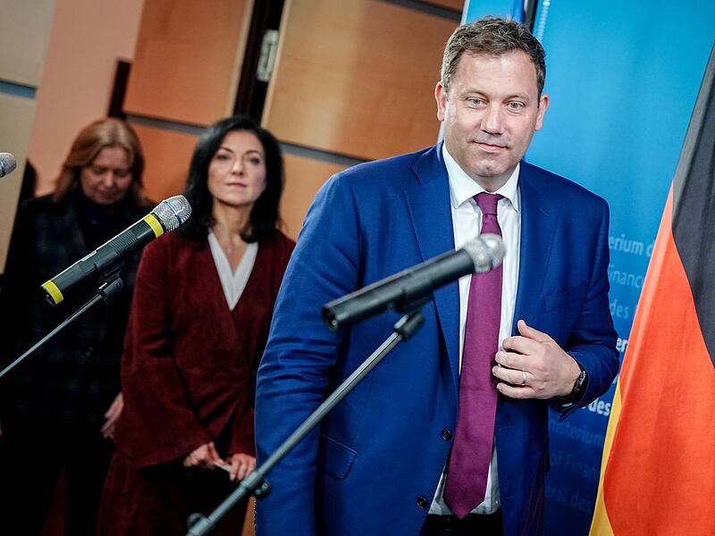 Stahl-Gespräch Finanzminister Klingbeil