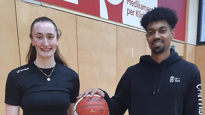 Elise Tweedie und Ibrahim Watson freuen sich auf den Doppelspieltag am Samstag.