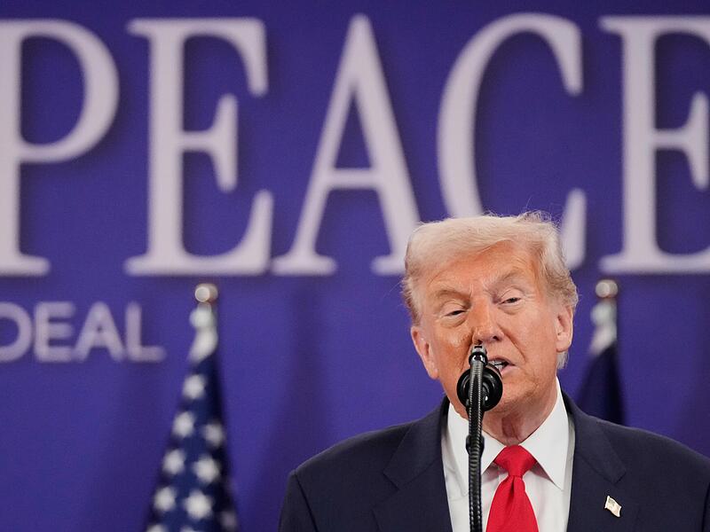 US-Pr&auml;sident Donald Trump will als Friedensstifter wahrgenommen werden.