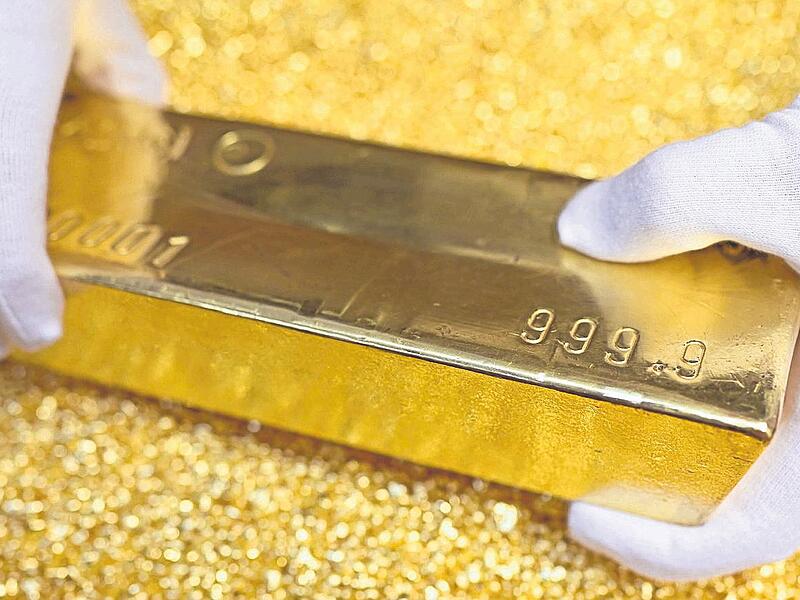 Goldbarren Goldbarren