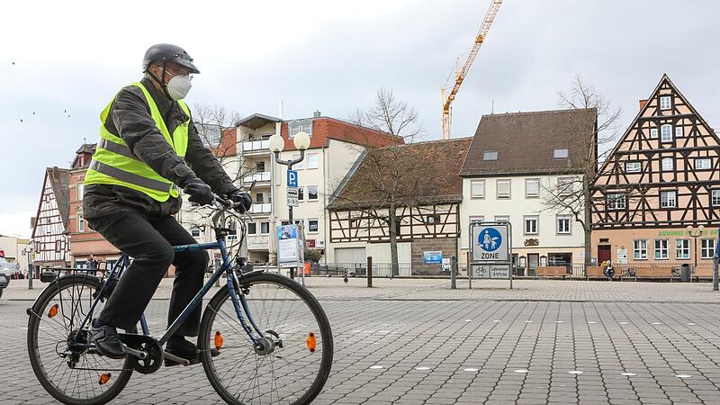 Gerhard Krahl vom Fahrrad-Club  Forchheim kennt die Probleme in der Großen Kreisstadt.Forchheim & Fränkische Schweiz