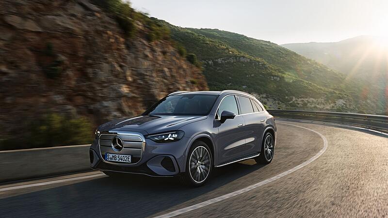 Fahrszene Mercedes-Benz GLC