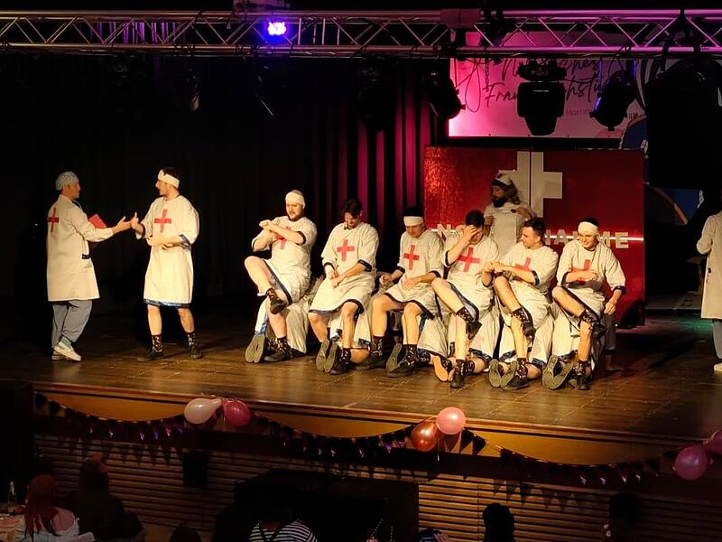 Mit Humor, Kreativit&auml;t und t&auml;nzerischem K&ouml;nnen &uuml;berzeugten die M&auml;nnerballette.