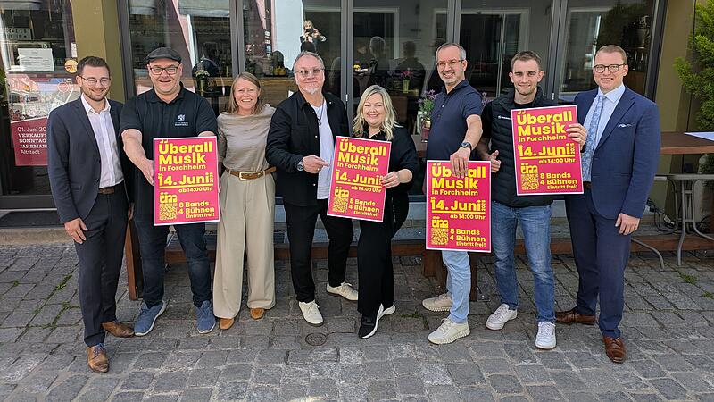 Das beliebte Forchheimer Festival „Überall Musik“ kommt zurück und findet schon bald in Forchheim statt. Die Organisatoren verraten die wichtigsten Infos.