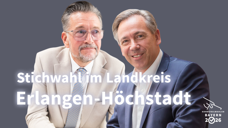 Stichwahl im Landkreis Erlangen-H&ouml;chstadt