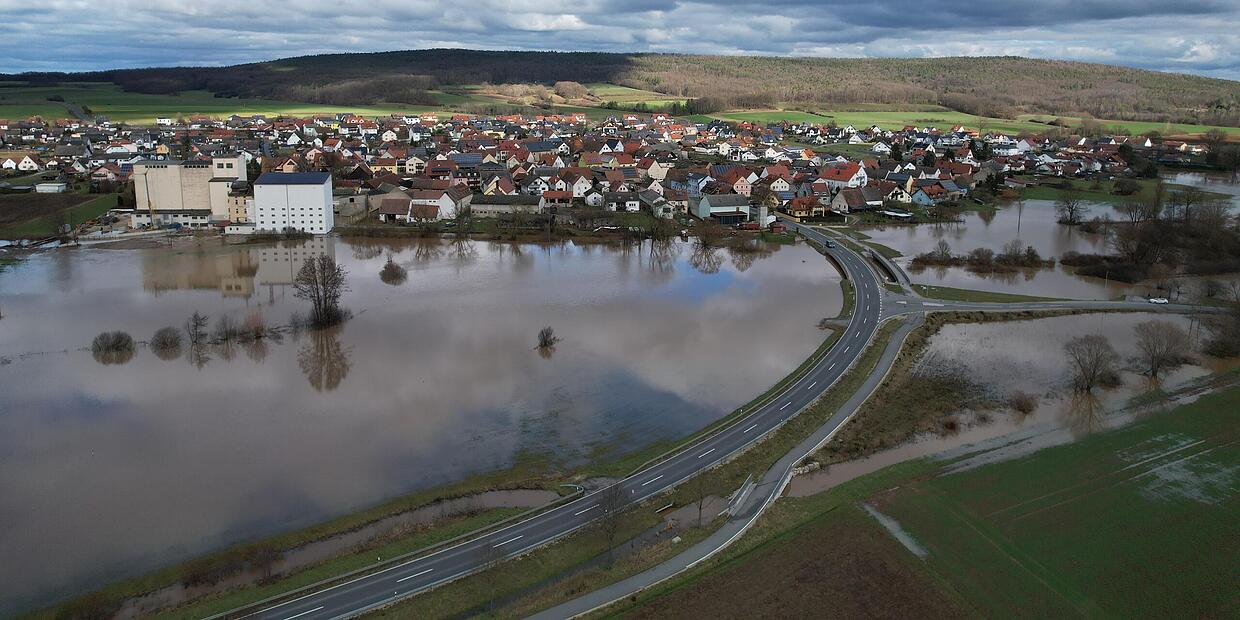 Hochwasser in Stadt und Landkreis Bamberg: Warnung vor Überschwemmungen