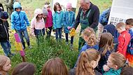 Die Frauenauracher Schüler waren dabei, als an der Schleuse Kriegenbrunn ganze Waldameisen-Völker umgesiedelt wurden. Die Frauenauracher Schüler waren dabei, als an der Schleuse Kriegenbrunn ganze Waldameisen-Völker umgesiedelt wurden.