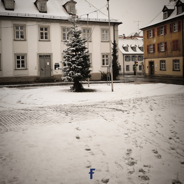 Dass in Bamberg mal der Schnee liegen bleibt, ist so wahrscheinlich wie ein schnelles Ende der Pandemie, findet unser Autor.