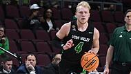 Trey Woodbury (Bild) legte zuletzt für die Universität Utah Valley gute Statistikwerte auf. Nur seine Nummer 4 wird er wechseln müssen, denn die trägt in Bamberg bereits Adrian Nelson.