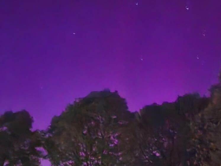 Polarlichter über Kronach 2024Polarlichter über Kronach
