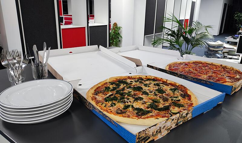 Nichts geht ohne Wahl-Pizza