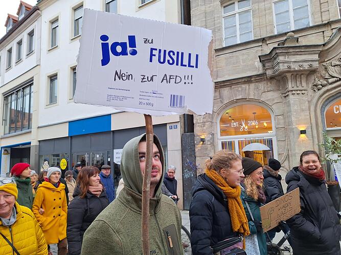 Demo am 2. Februar in ForchheimForchheim & Fränkische Schweiz