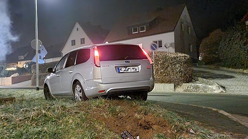 Unfall in der Silvesternacht in Forchheim