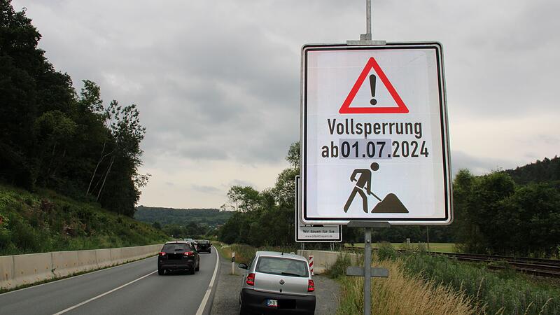Sperrung B 289 bei Kulmbach ab 1. Juli