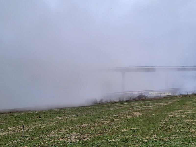 Die Sprengung der Thalaubachtalbr&uuml;cke bei Eichenzell