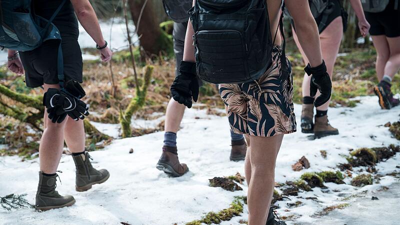Eiswandern im Fichtelgebirge