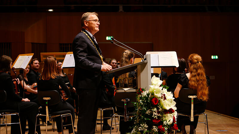OB Andreas Starke sprach beim Neujahrsempfang der Stadt BambergNeujahrsempfang Stadt