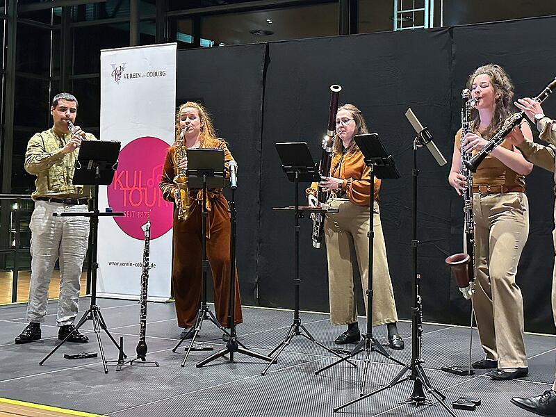Gastspiel des Sonus Quintetts in Coburg