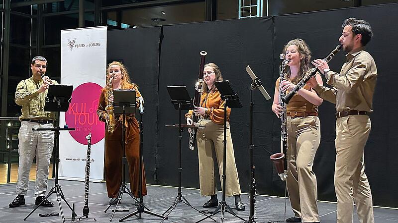 Gastspiel des Sonus Quintetts in Coburg