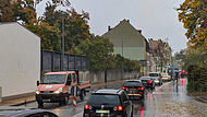 Stau Memmelsdorfer Straße Bamberg