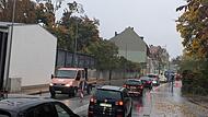 Stau Memmelsdorfer Straße Bamberg