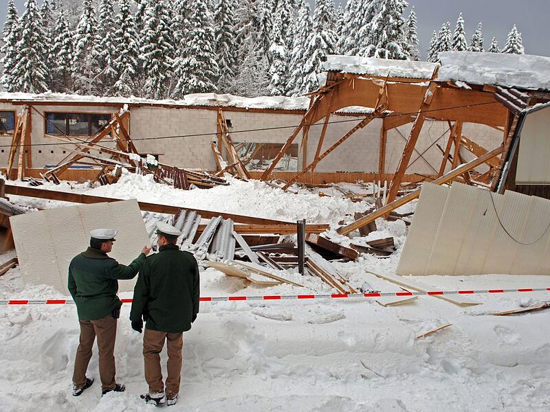 Schneekatastrophe in Bayern vor 20 Jahren