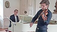 Die beiden Künstler Maximilian Schairer (Piano) und Philipp Jonas (Violine). Die beiden Künstler Maximilian Schairer (Piano) und Philipp Jonas (Violine).