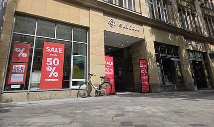 Galeria Bamberg Aktuell wirbt die Galeria-Filiale in Bamberg mit Rabatten.