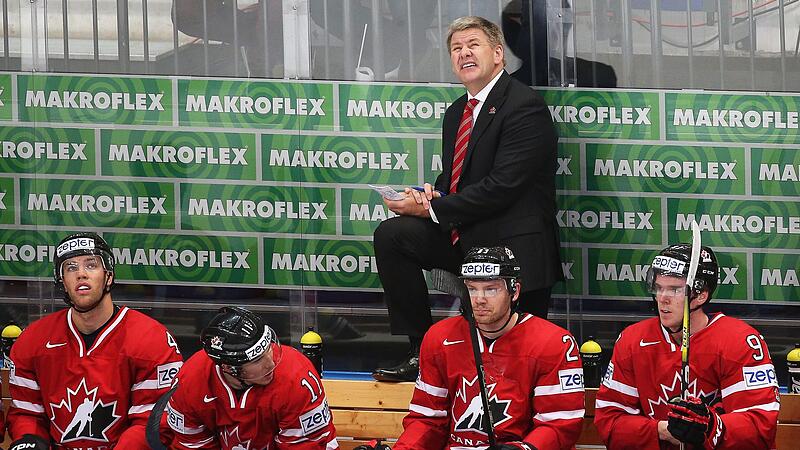 Eishockey-Trainer Bill Peters Eishockey-Trainer Bill Peters